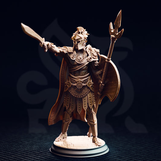 Vilryn Kaedrys - Sun Elf Gladiator // DND Miniature