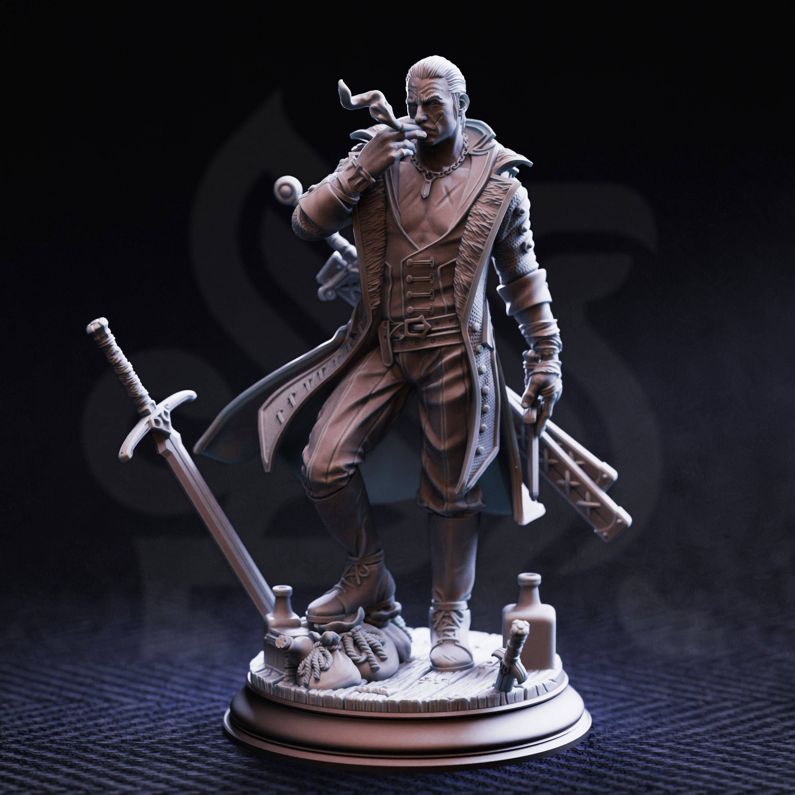 Vincent Nightingale - Boss of the Underkeep // DND Miniature