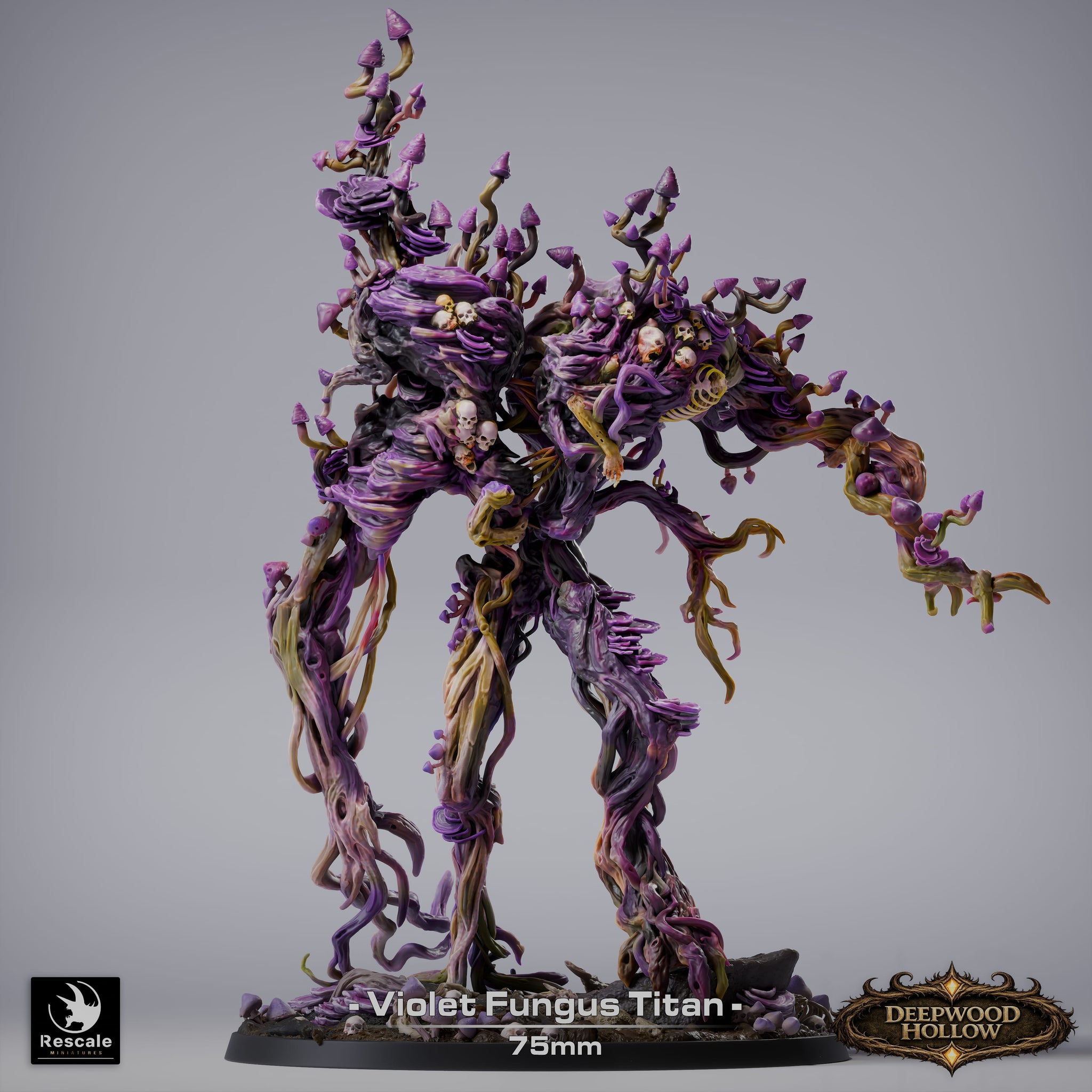 Violet Fungus Titan // D&D Monster Miniature