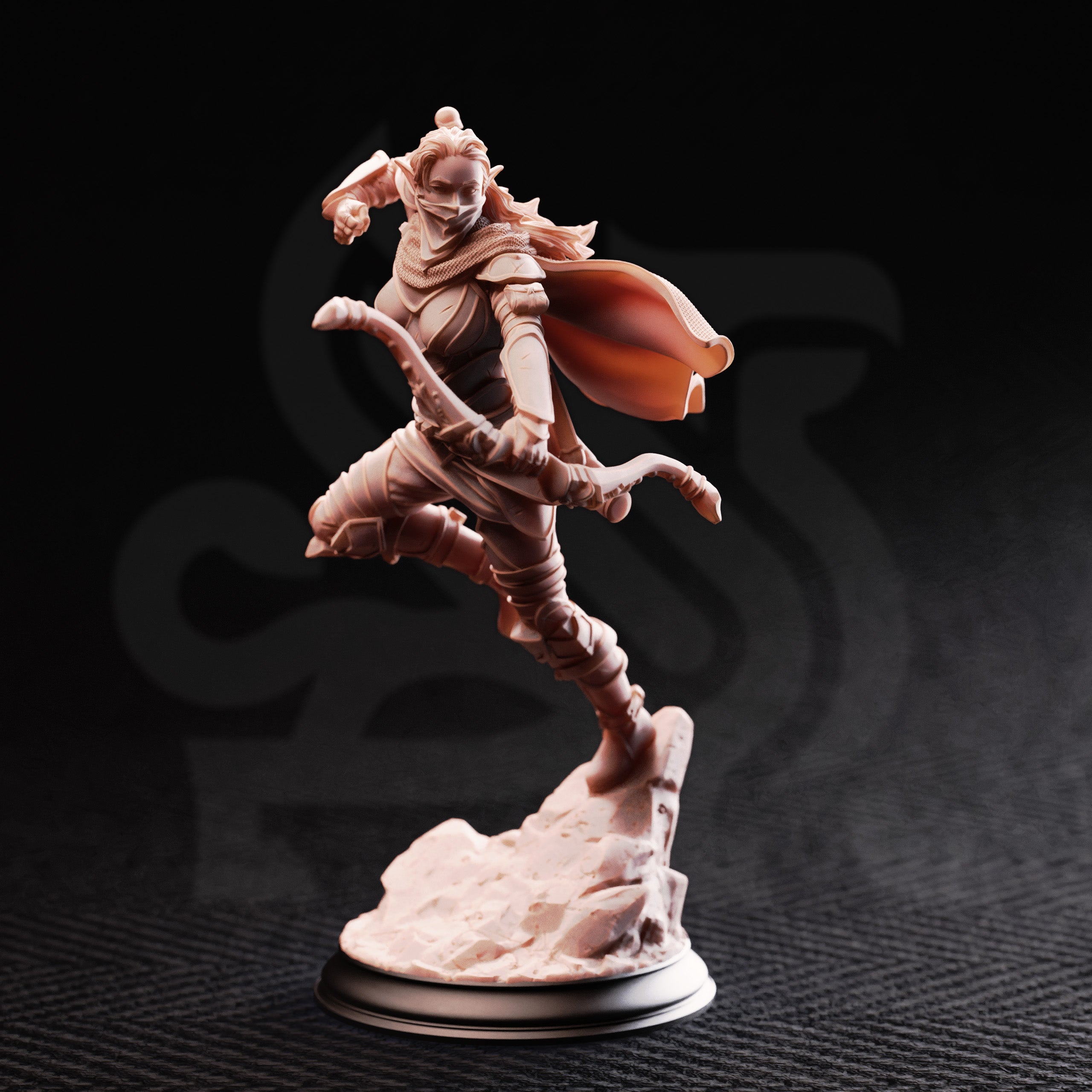 Virana - Devil Hunter // D&D Miniature