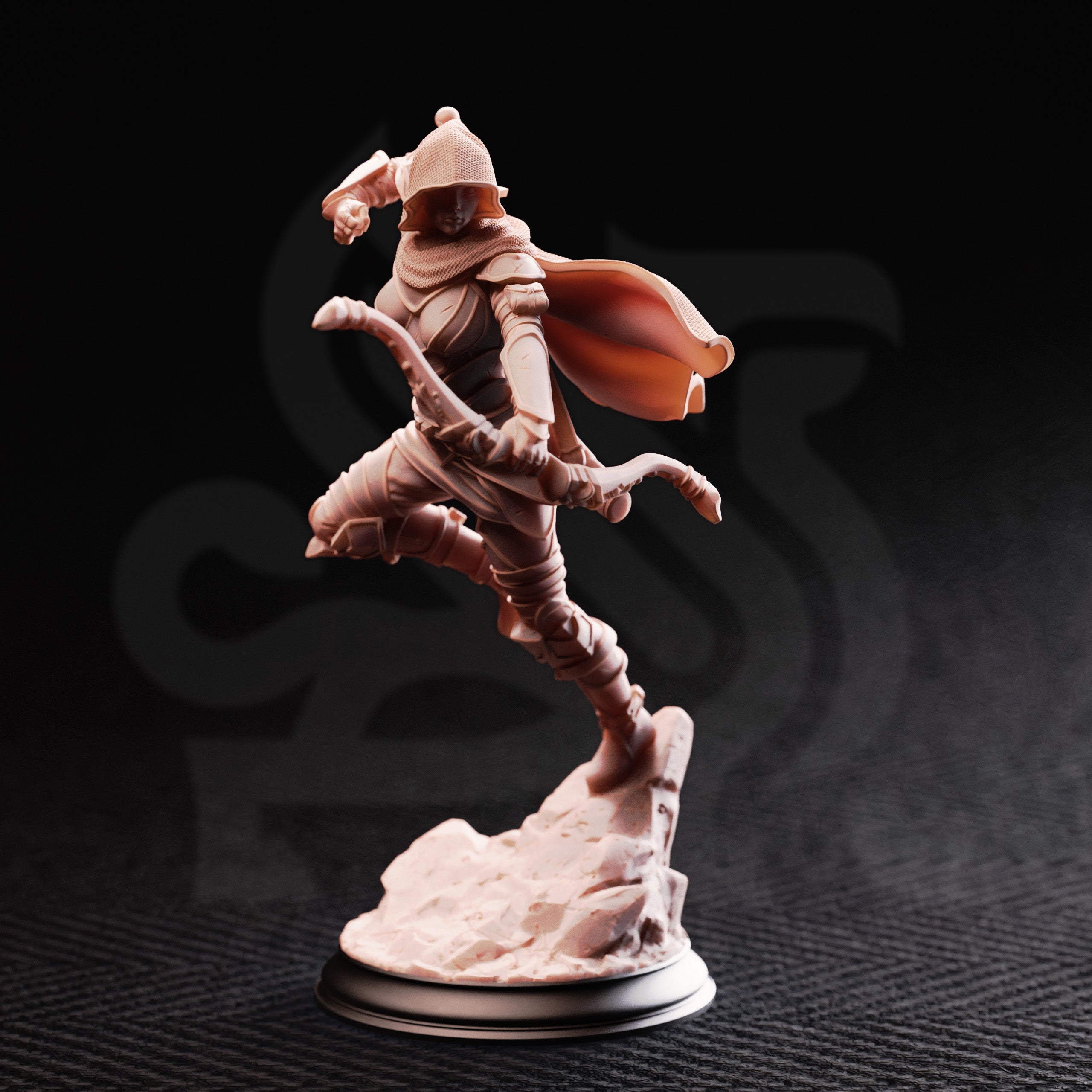 Virana - Devil Hunter // D&D Miniature