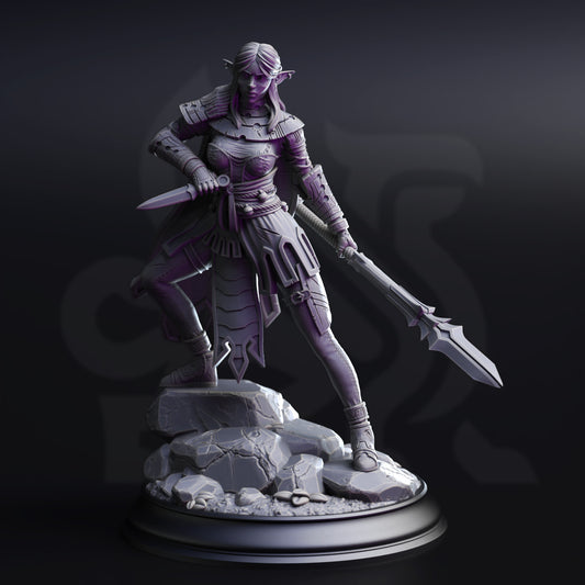 Vixa - Drow Pathfinder of the Deep