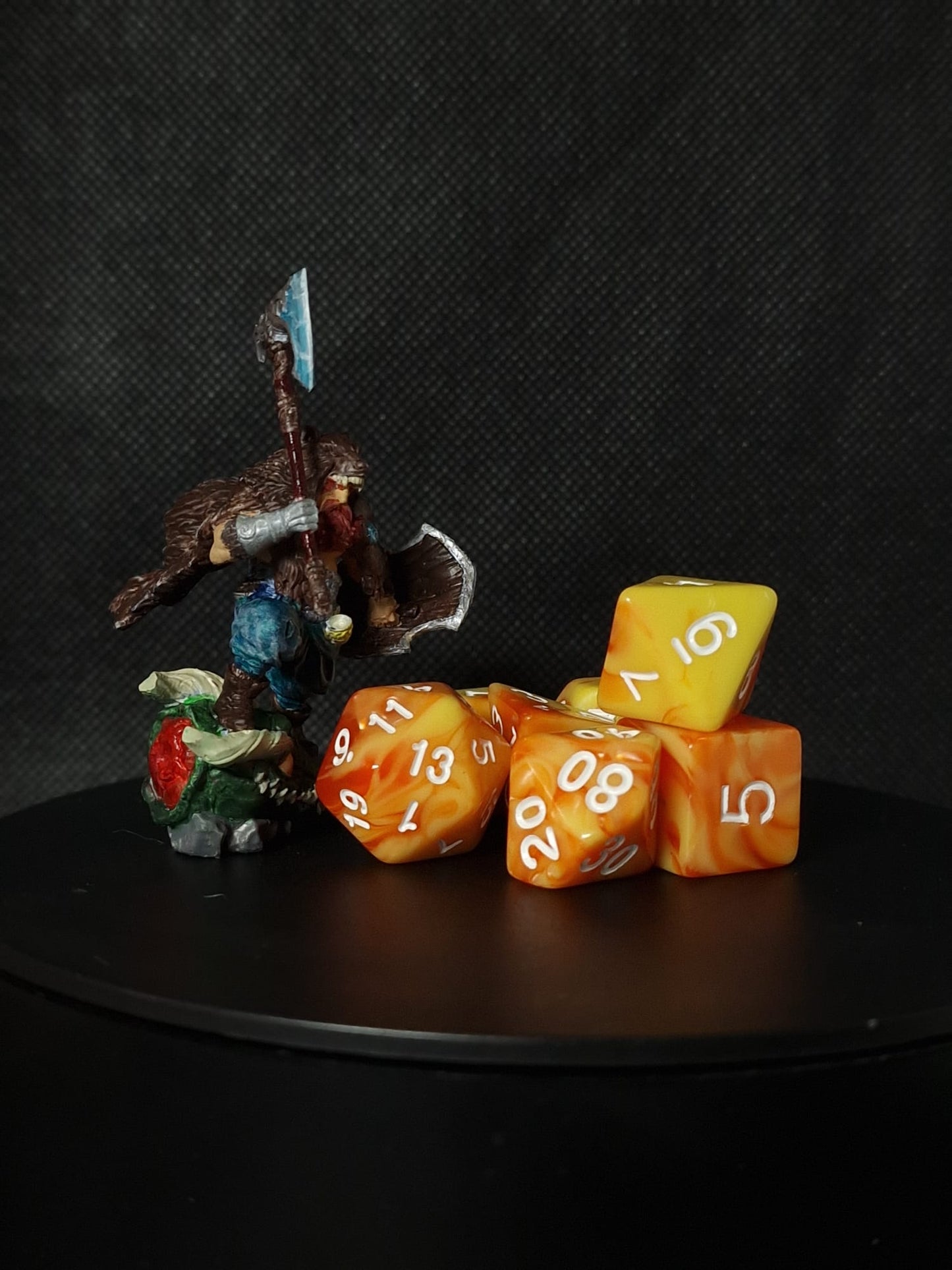 D&D Dice // Zaruri D&D // Cheese
