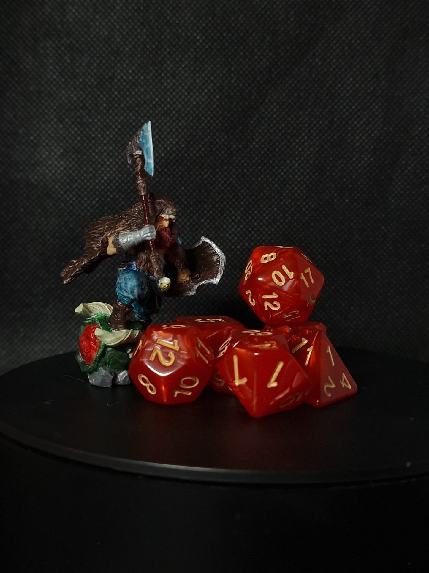 D&D Dice // Zaruri D&D // Fireball