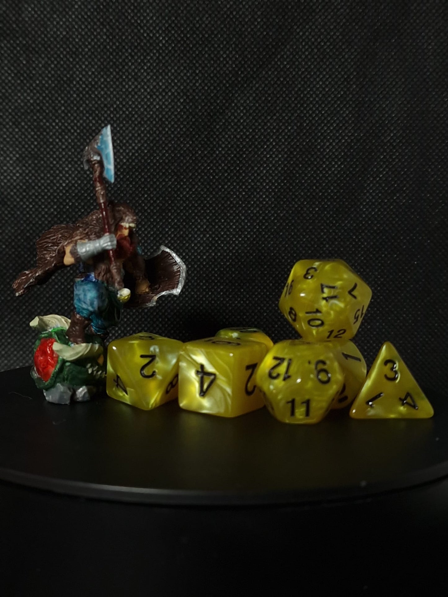 D&D Dice // Zaruri D&D // Gold