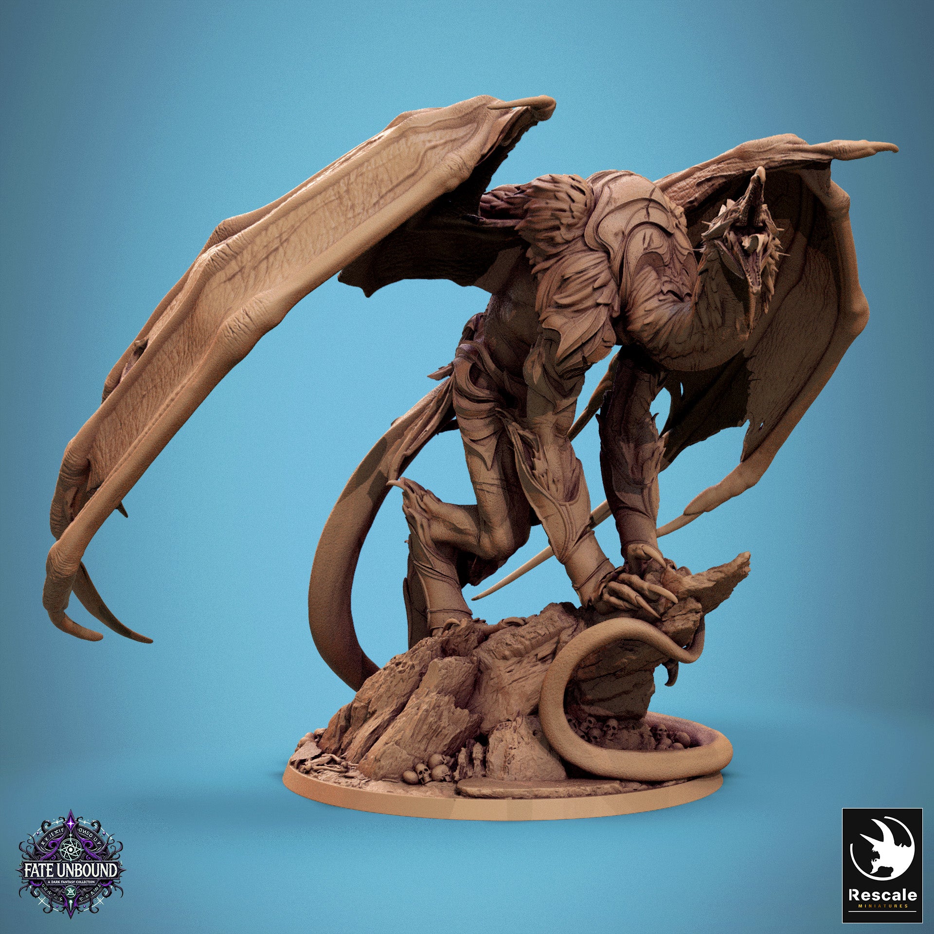 Zarkael Celestial Scourge Figurine | Fantasy Forge