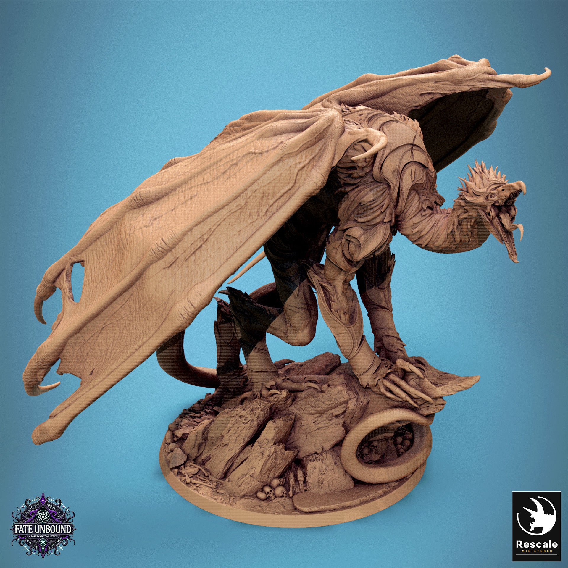 Zarkael Celestial Scourge Figurine | Fantasy Forge