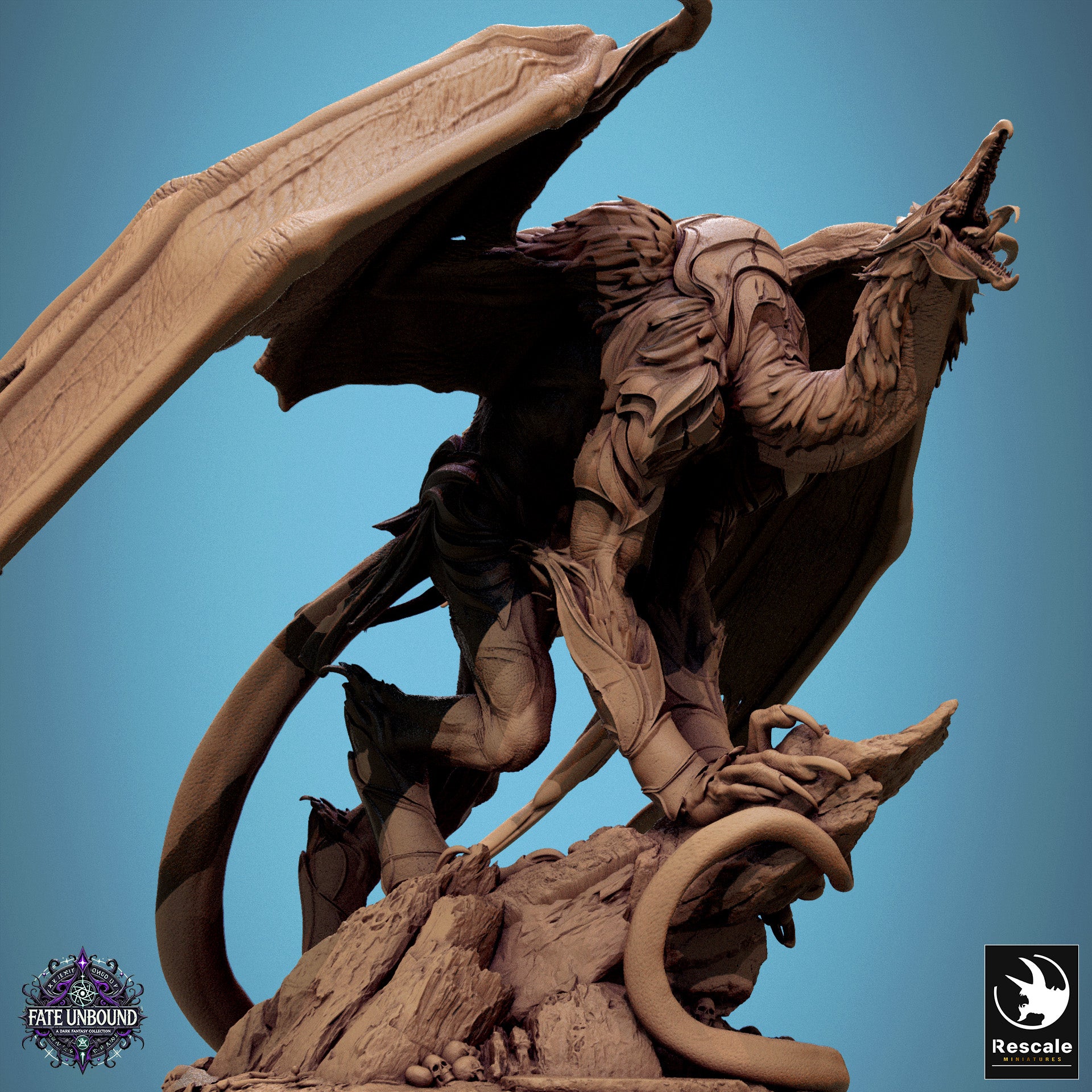 Zarkael Celestial Scourge Figurine | Fantasy Forge