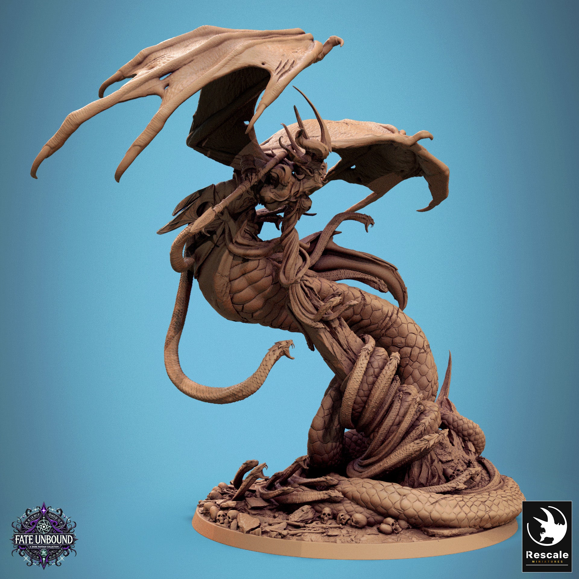 Zhaelyss Ophidian Queen Figurine | FantasyForge Romania
