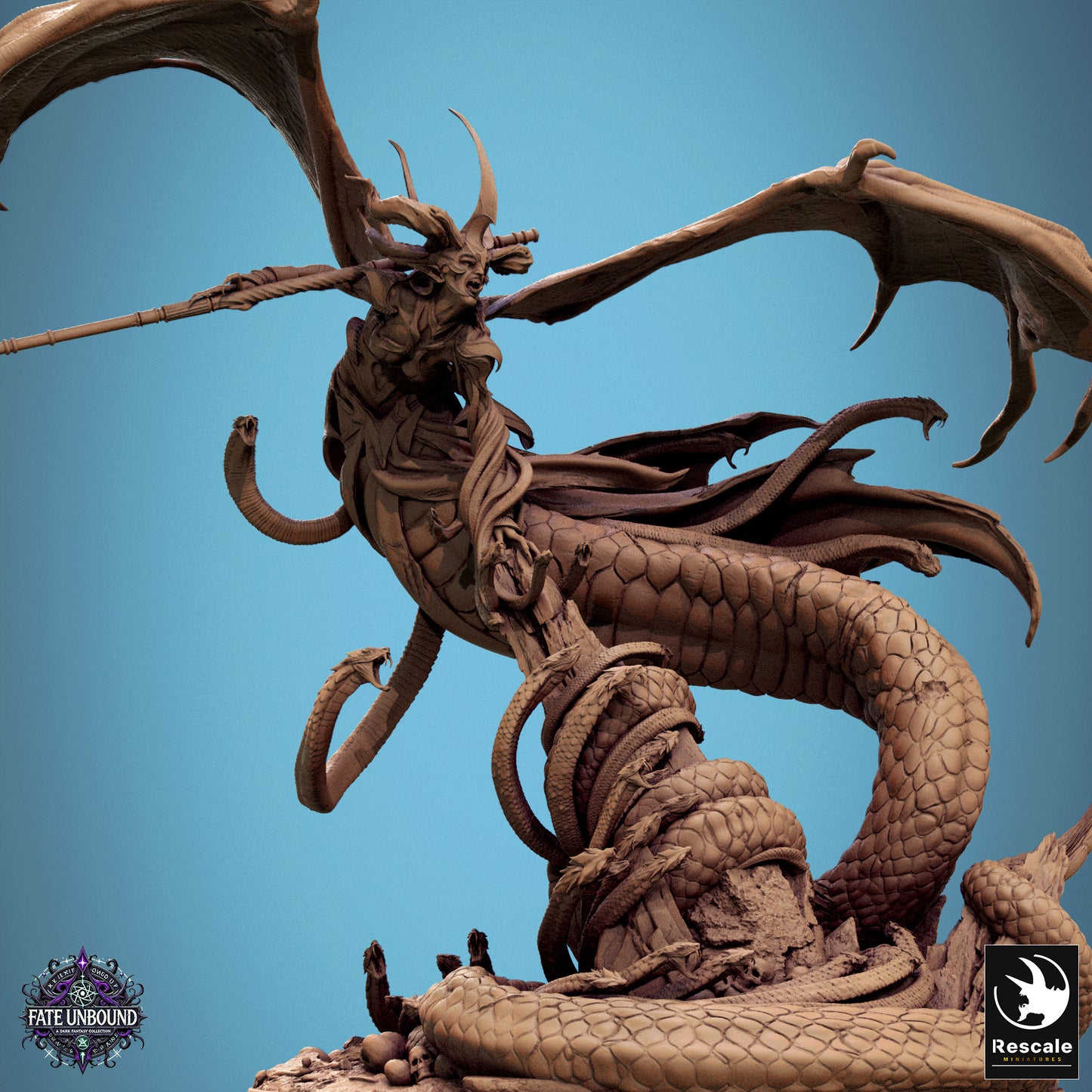 Zhaelyss Ophidian Queen Figurine | FantasyForge Romania