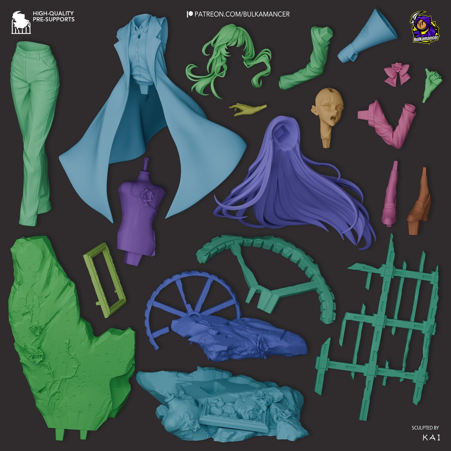 Chando the Singer // Figurine/Collectibles