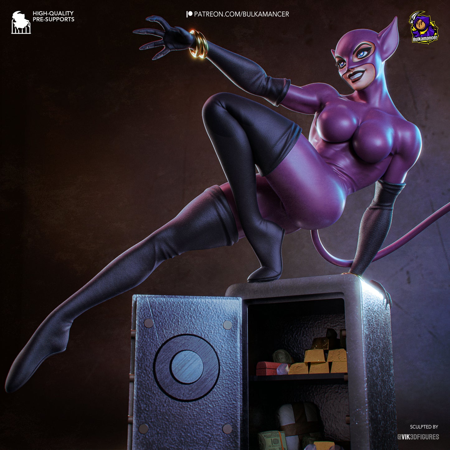 Cat Woman // Figurine/Collectibles