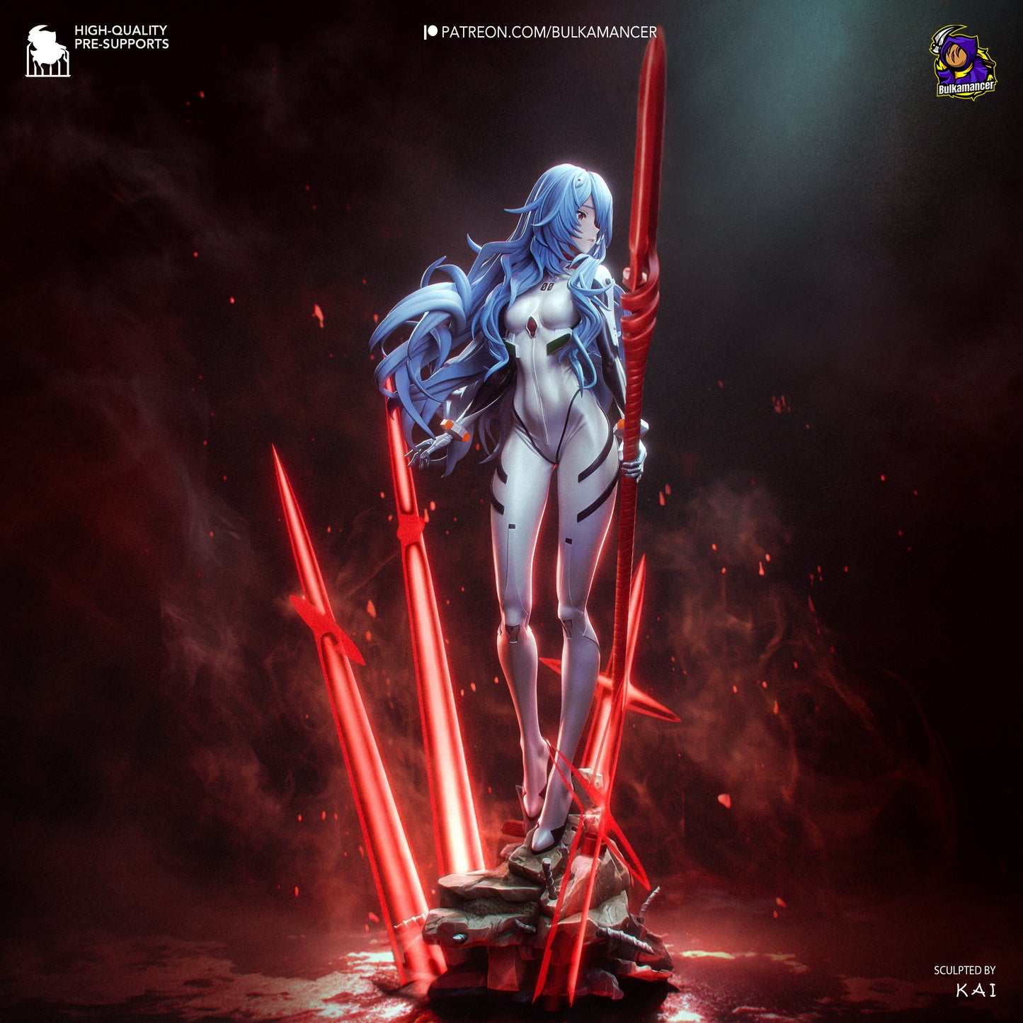 Rei Ayanami // Neon Genesis Evangelion // Figurine - Collectibles