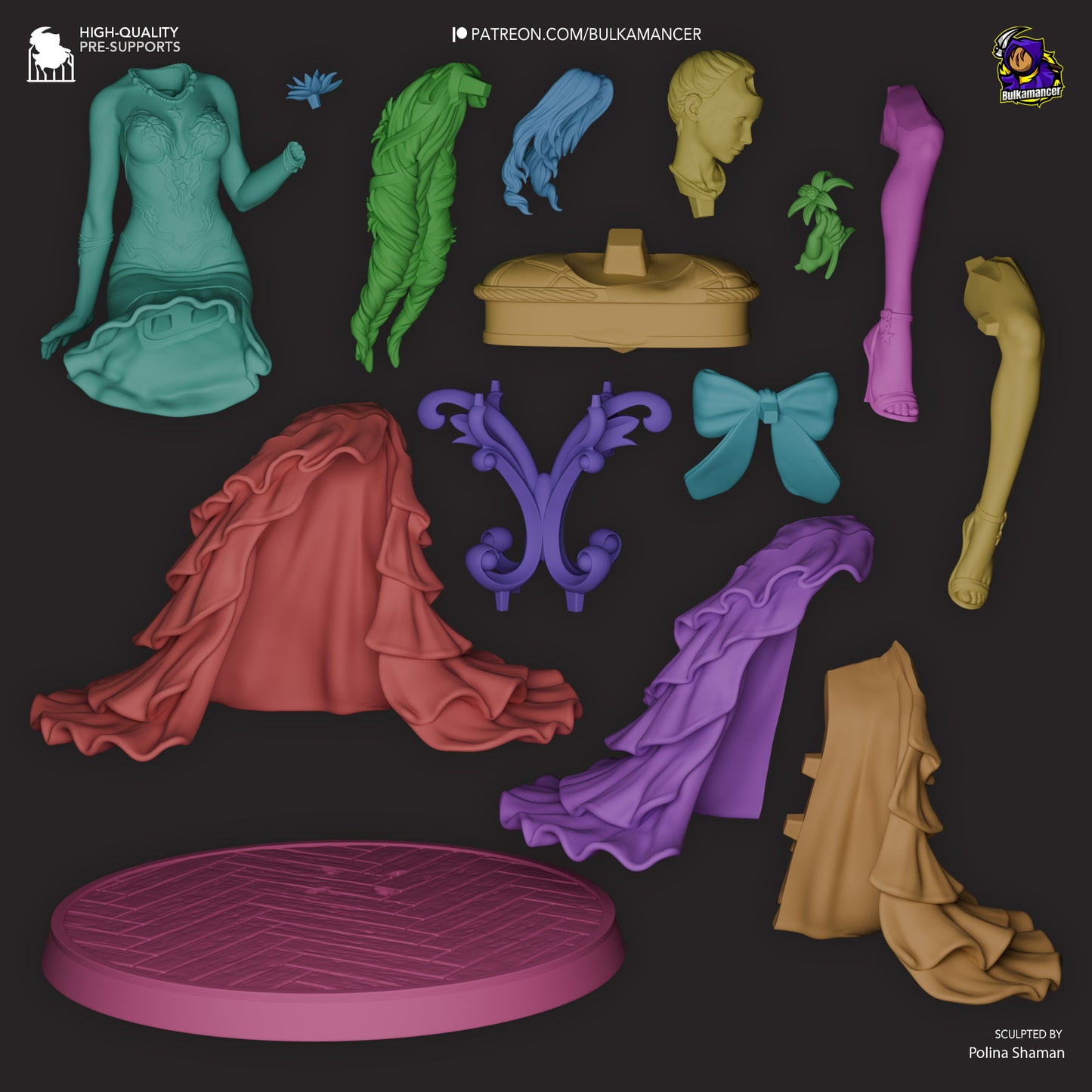 Aerith Gainsborough - Final Fantasy // Figurine/Collectibles