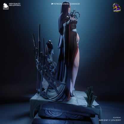 Wednesday & Morticia // Collectibles/Figurine/Statue