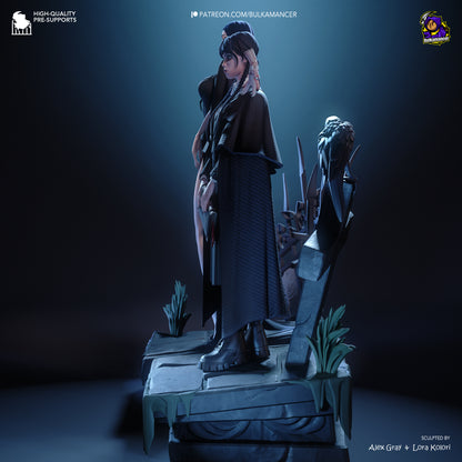 Wednesday & Morticia // Collectibles/Figurine/Statue