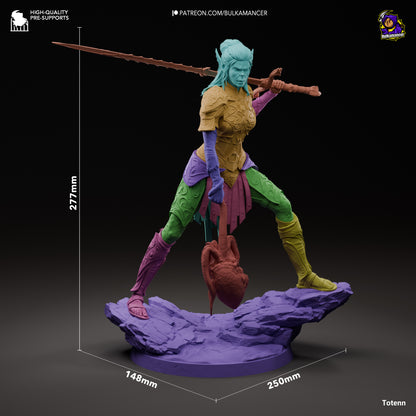 Lae’zel (Baldur’s Gate 3) - Figurine