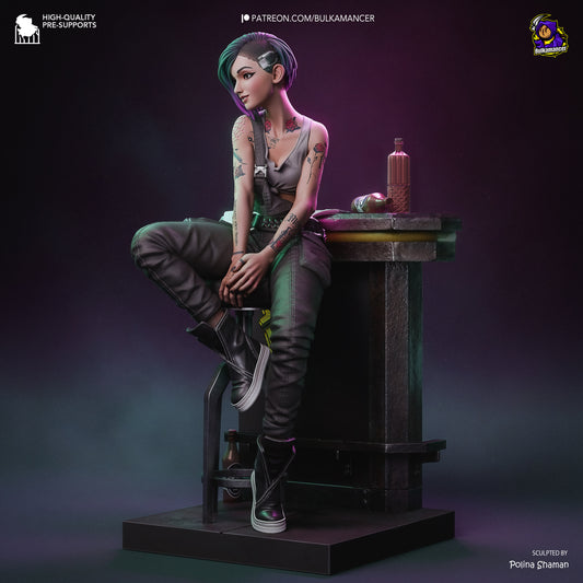 Judy - Cyberpunk 77 // Figurine/Collectibles