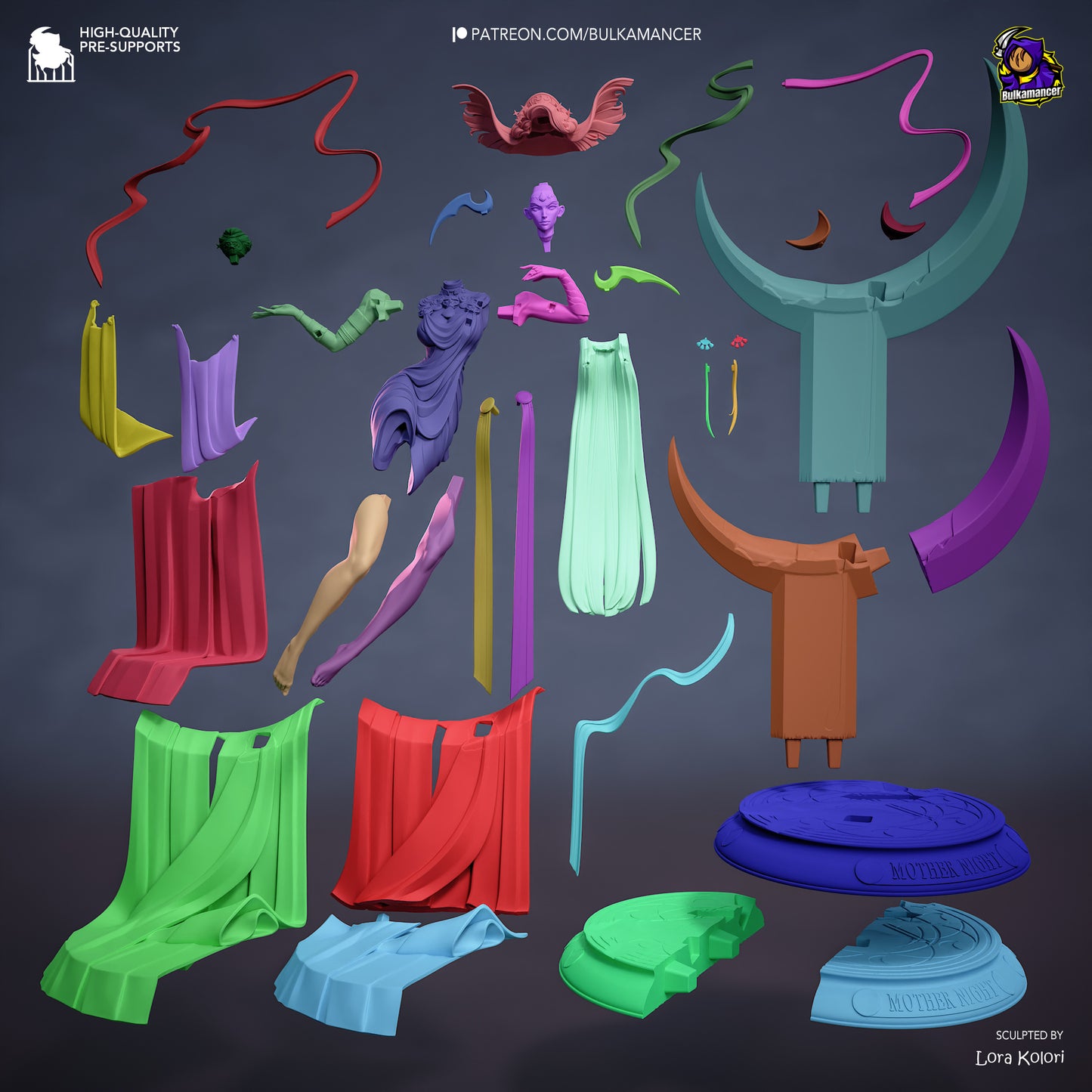 Nyx Mother Night - Hades // Figurine/Collectibles