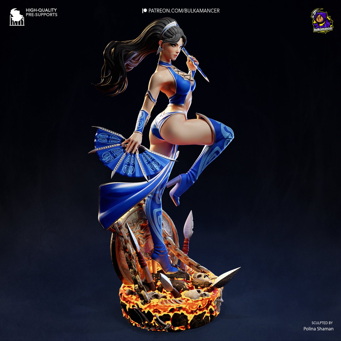 Kitana // Mortal Kombat // Figurine - Collectibles