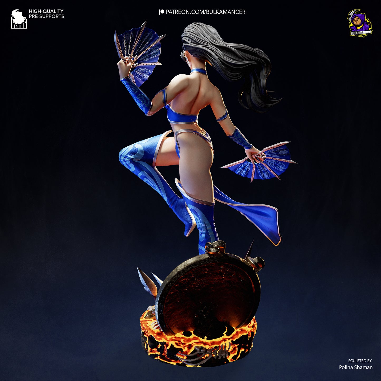 Kitana // Mortal Kombat // Figurine - Collectibles