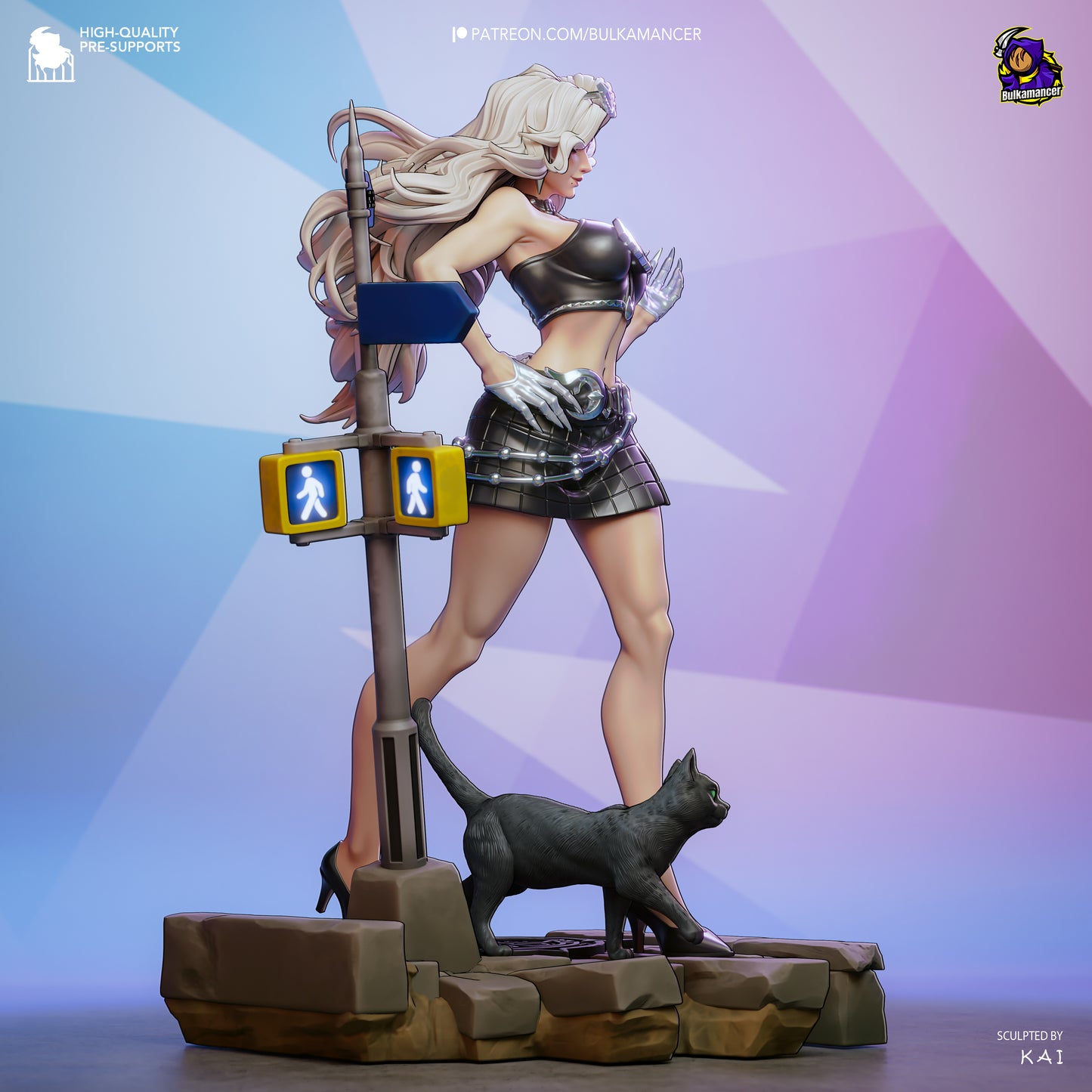 Black Cat // Figurine - Collectibles
